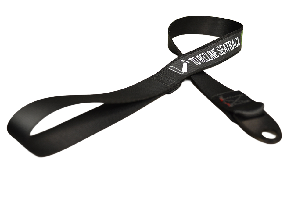 automotive seat pull strap